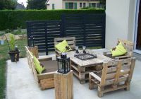 Tự làm đồ nội thất trong nhà từ Pallet gỗ