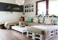 Sofa Sang Chảnh Từ Pallet Gỗ