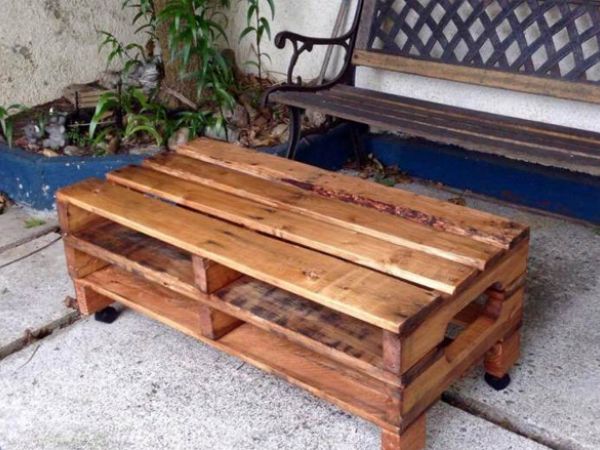 Phong cách sang trọng với pallet gỗ